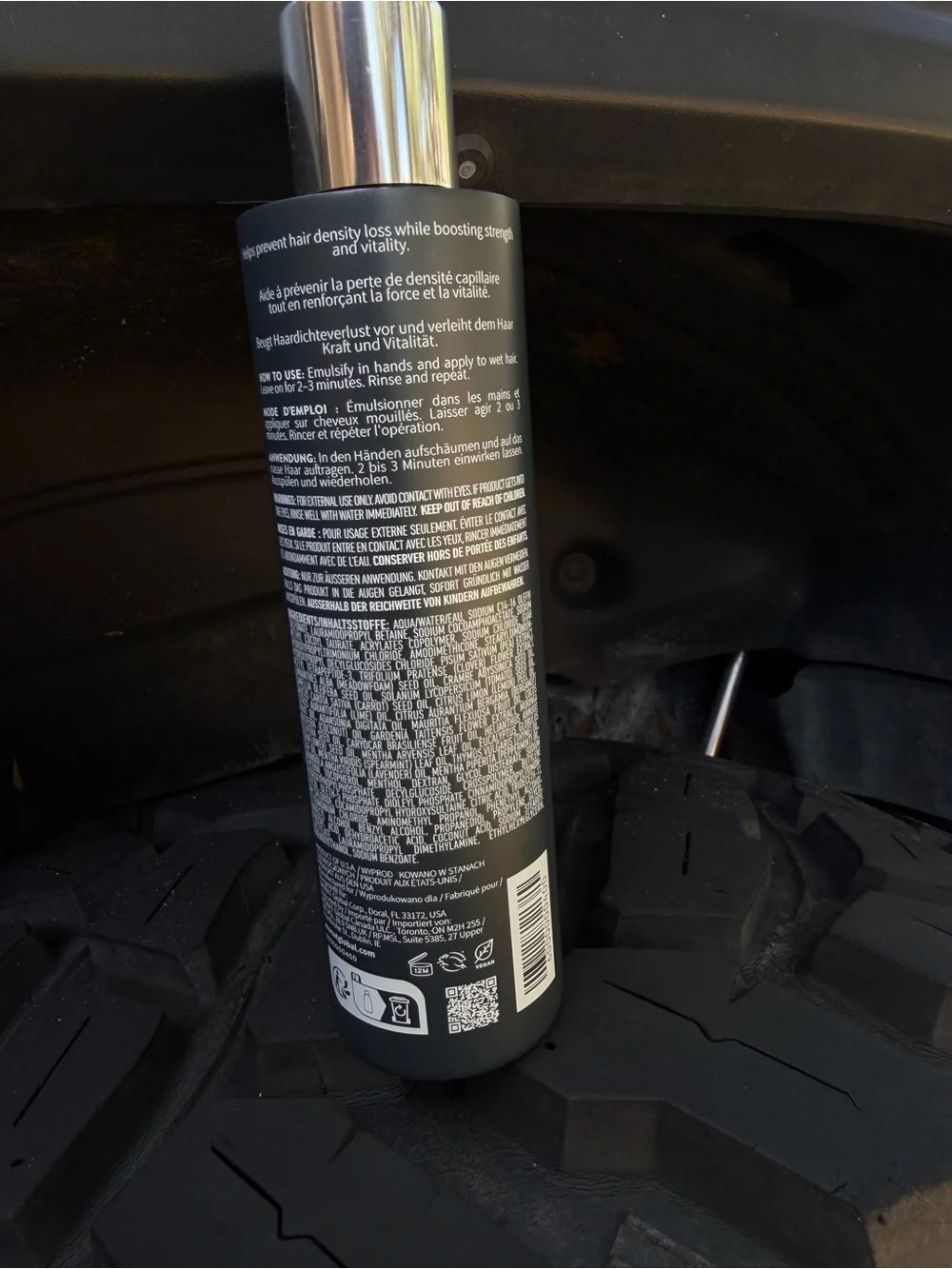 MONAT BLACK Shampoo + Conditioner Thinning hair